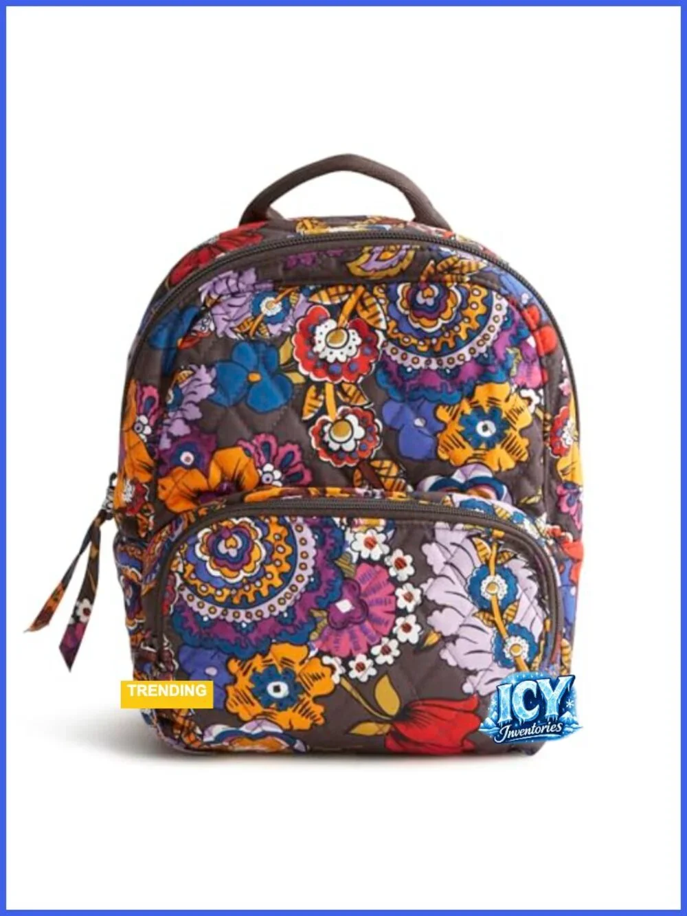 Vera Bradley Premium Cotton Mini Banbury Backpack Floral